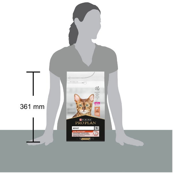 Purina Pro Plan 1+ Vital Functions Salmon Adult Dry Cat 1.5kg