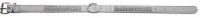 Nobby Dbl Back Swarovski Crystal Collar Grey 22mmx47cm