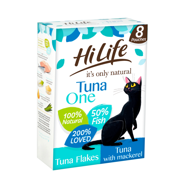 Hilife Natural Cat Pch The Tuna One In Jelly 8x70g