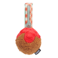 Bark A Squeaky Meat-A-Ball Dog Toy