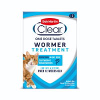 Bob Martin Dewormer Cat & Kitten 2in1  2tablets