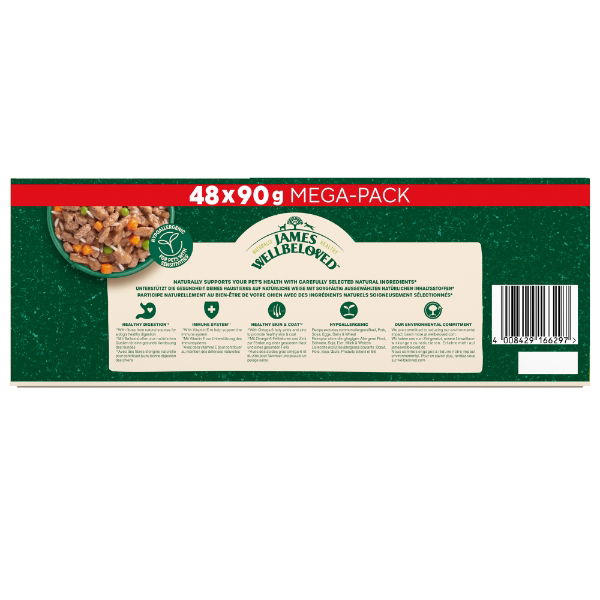Jwb Adult Turkey in Gravy Pouch 48 x 90g