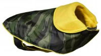 Glitter Raincoat Fleece Lining Khaki 10