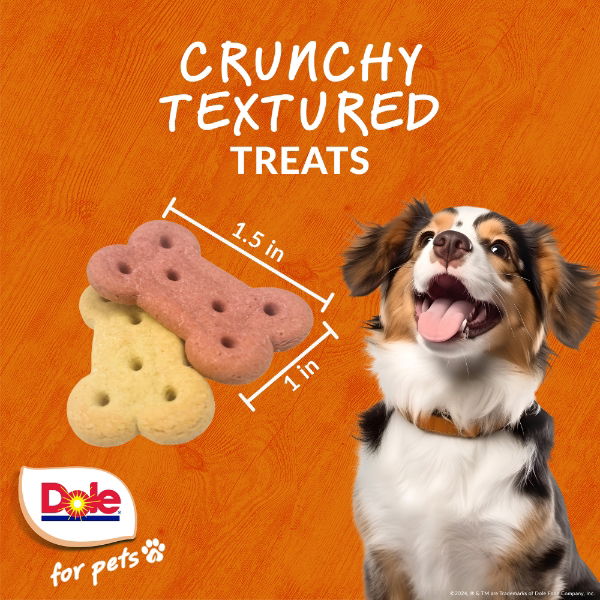 Dole Dog Biscuits Assorted Bag (Banana + Strawberry) 198g
