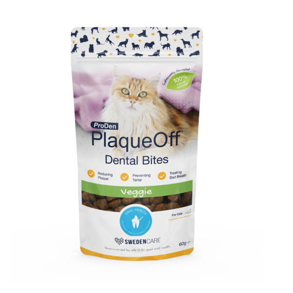 Proden Plaqueoff Dental Bites Cat (60g)