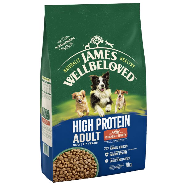 Jwb Dog Adult High Protein Chicken & Turkey 10kg