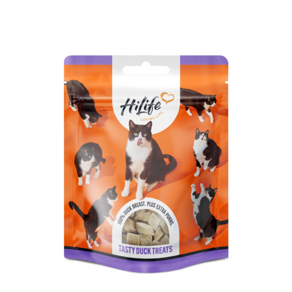 Hilife Its Only Natural Indulge Me Cat Treat Duck 10g