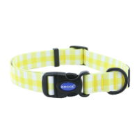 Soho Yellow Check Collar L