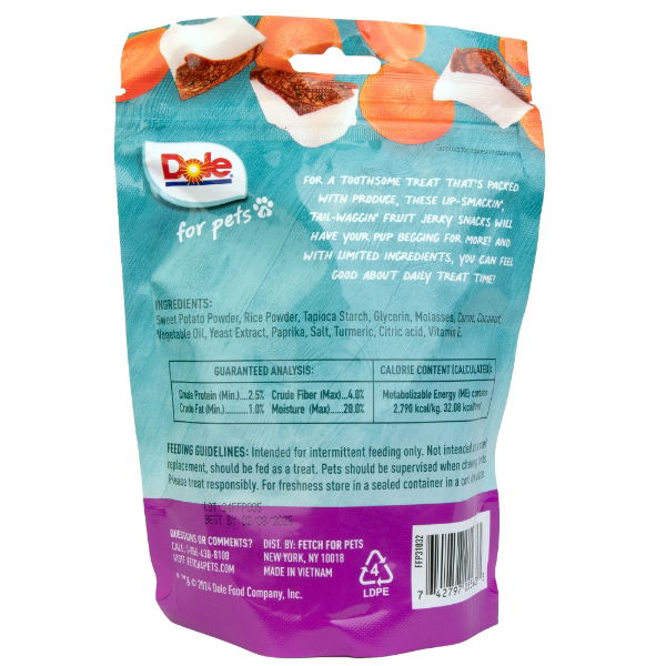 Dole Plant Based Jerky Carrot & Coconut 170g Bag